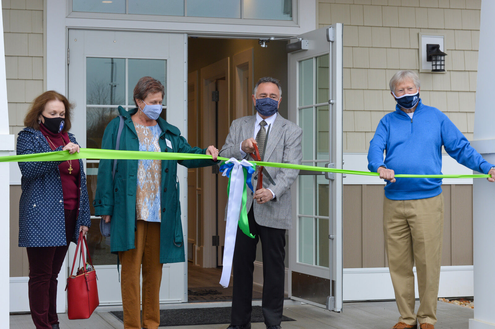 Belinko helps cut ribbon at Millville park